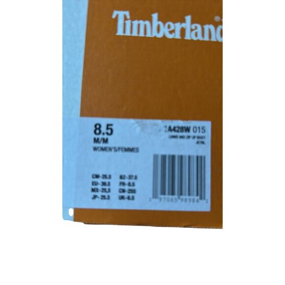 Timberland Linden Woods Mid Zip Up Women Boots - Black - Size:  8.5 - Picture 7 of 7